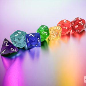 Prism Translucent 7 Die Set - Chessex - DiceEmporium.com