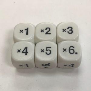 Multiplication 1-6 Dice - DiceEmporium.com