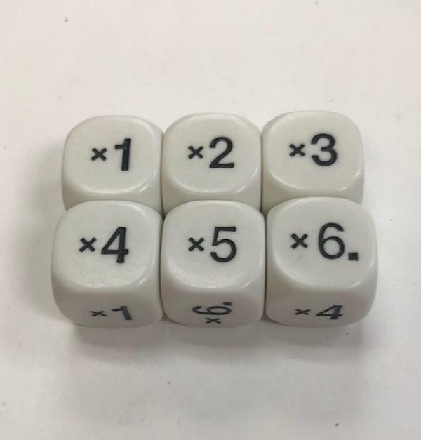 Multiplication 1-6 Dice - DiceEmporium.com