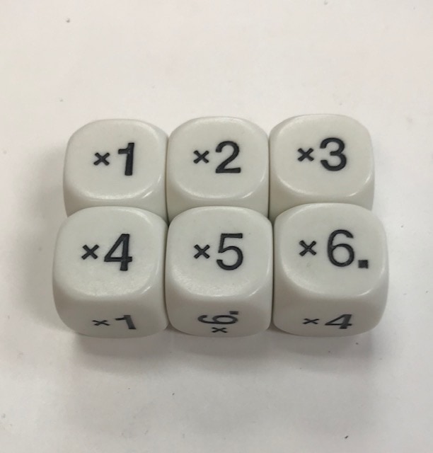 Multiplication 1-6 Dice - DiceEmporium.com