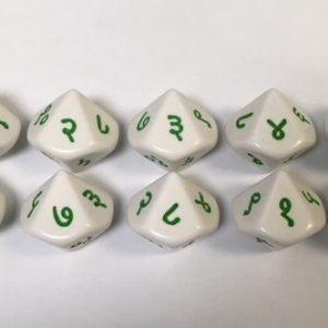 10 Sided Hindi Number Die 1-10 Dice - DiceEmporium.com