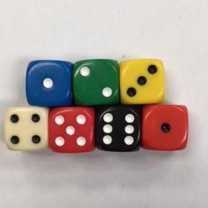 12mm Promotional Round Corner Opaque Dice - DiceEmporium.com