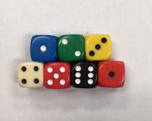 12mm Promotional Round Corner Opaque Dice - DiceEmporium.com