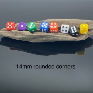 14mm 6 Sided Dice -DiceEmporium.com