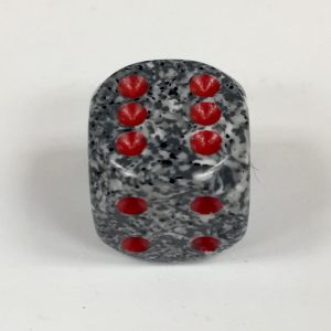 16mm 6 Sided Granite Speckled Dice