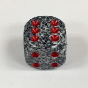 16mm 6 Sided Granite Speckled Dice