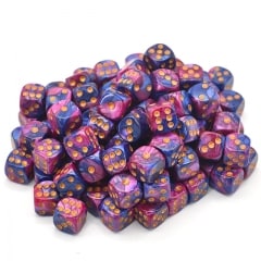 16mm Purple & Blue Blend dice - DiceEmporium.com