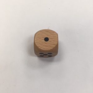 16mm Wood Dice