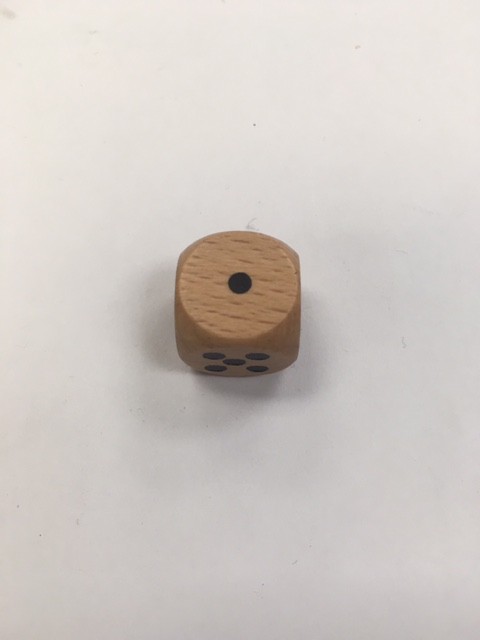 16mm Wood Dice