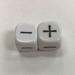 2 Function Math (Minus/Plus) Operator Dice - DiceEmporium.com