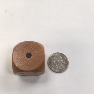 30mm Wood Dice