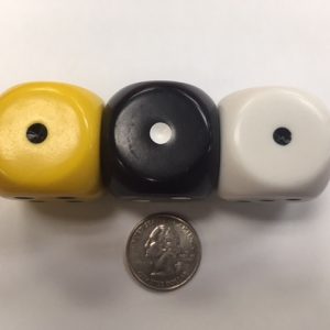 32mm Round Corner Dice Set