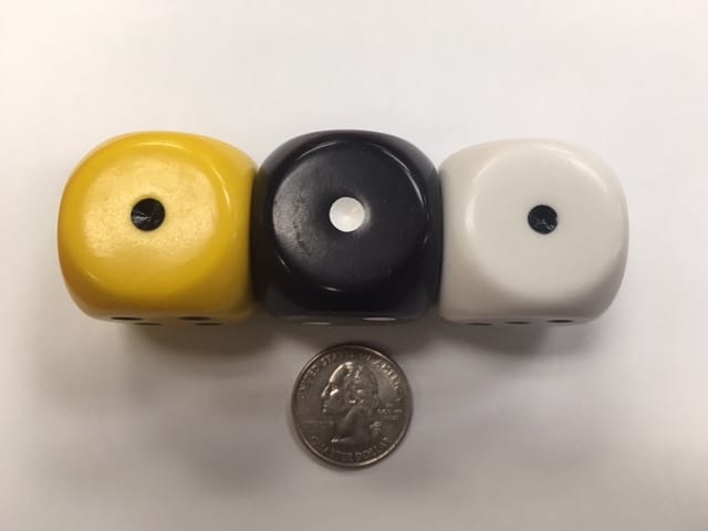 32mm Round Corner Dice Set