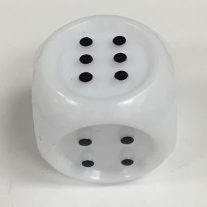 32mm Tactile White Die Product Number 16765