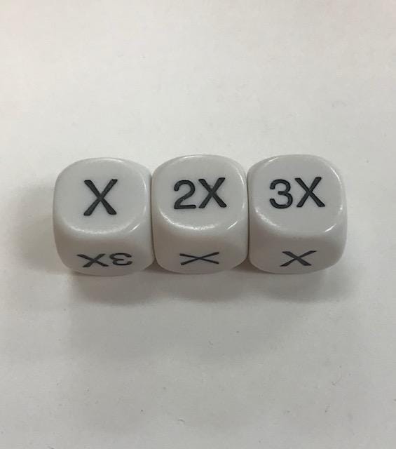 Math Multiplier 6 Sided Dice - DiceEmporium.com