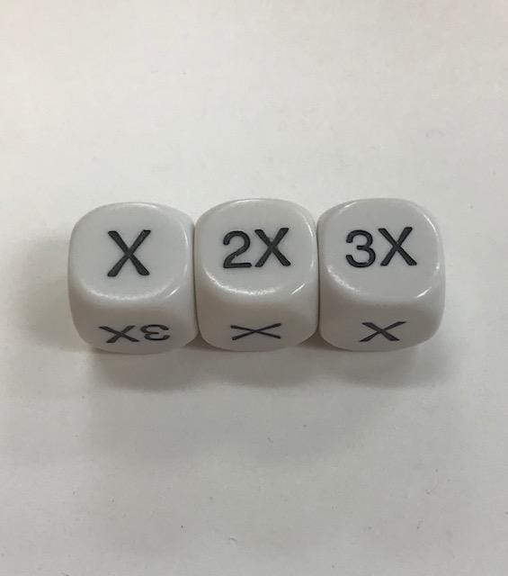 Math Multiplier 6 Sided Dice - DiceEmporium.com