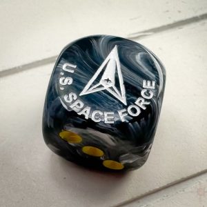 Space Force d6 - DiceEmporium.com