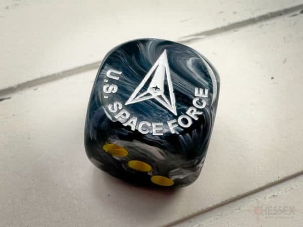Space Force d6 - DiceEmporium.com