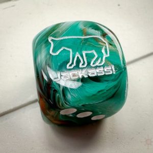 Jackass d6 - DiceEmporium.com