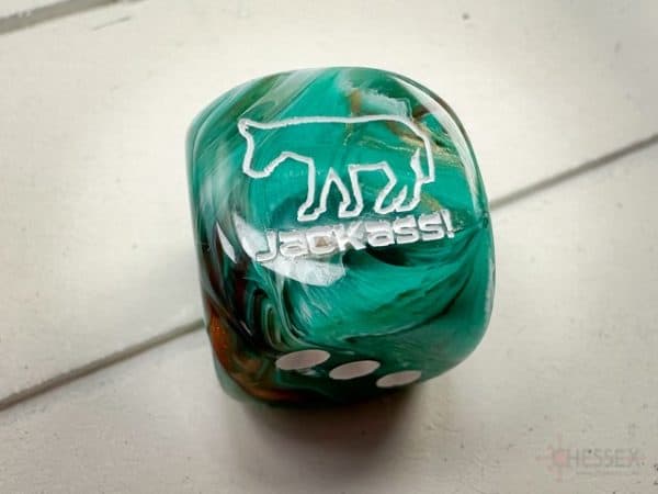 Jackass d6 - DiceEmporium.com