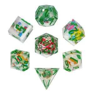 Christmas Sharp Dice - Dice Emporium