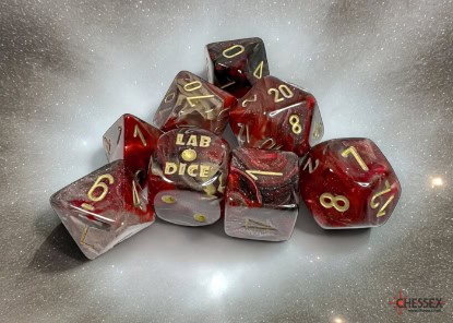 Borealis Cosmos/gold -DiceEmporium.com
