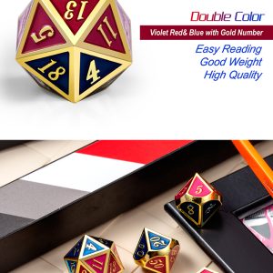 Metal & Enamel 7 Piece Set -Napoleon - DiceEmporium.com