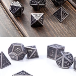 Metal & Enamel 7 Piece Set -Iron - DiceEmporium.com