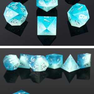 Sharp Edge Dice 7 Piece Set Celestial - DiceEmporium.com