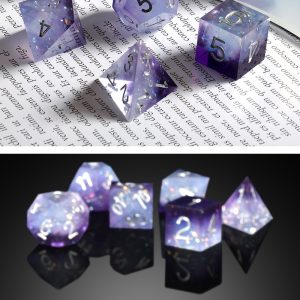 Sharp Edge Dice 7 Piece Set Dreams - DiceEmporium.com