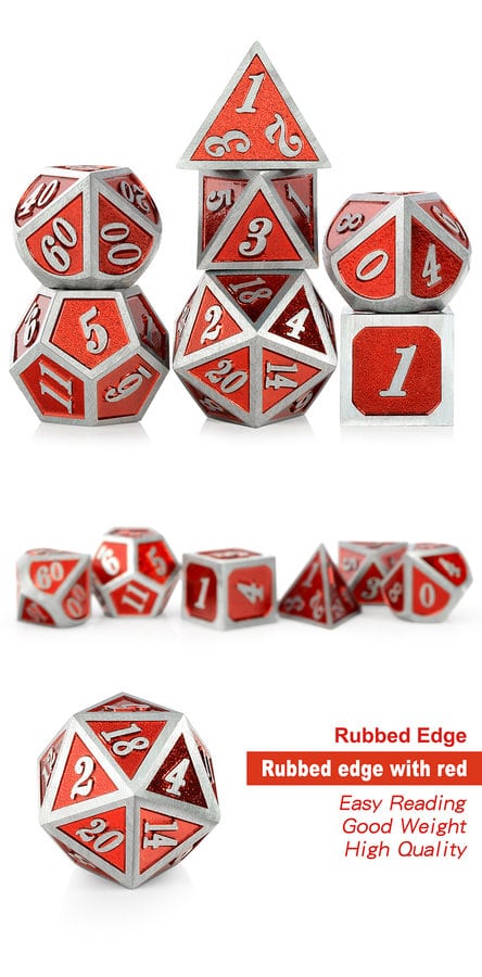 Metal & Enamel 7 Piece Set - Engineer - DiceEmporium.com