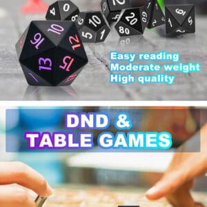 Standard DND LED Dice - The Dice Emporium