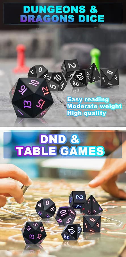 Standard DND LED Dice - The Dice Emporium