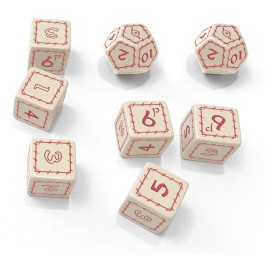 The One Ring RPG 2E: White Dice Set