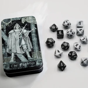 Beadle & Grimm's: Fighter Polyhedral Dice Set