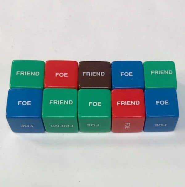 Friend or Foe d6 - DiceEmporium.com