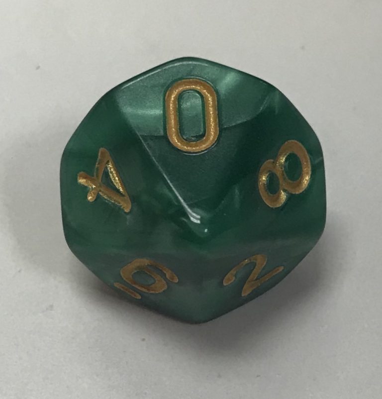HD Dice ~ Pearl - DiceEmporium.com