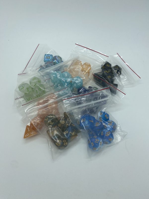 Random 7 die set - The Dice Emporium