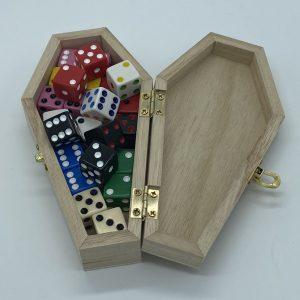 Coffin with 16mm Dice - The Dice Emporium