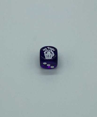 16mm It's Trash Dice - DiceEmporium.com