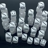 First Name Dice -DiceEmporium.com