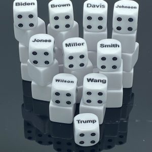Last Name Dice -DiceEmporium.com