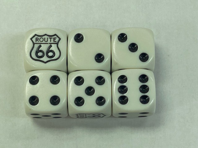 16mm Route 66 - DiceEmporium.com