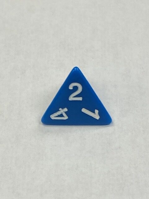 4 Sided Dice - Top Read