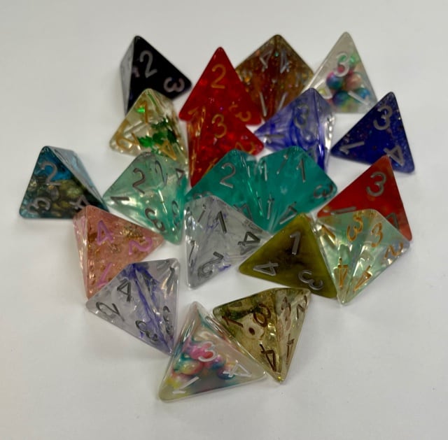 D4 random lot of 20 - DiceEmporium.com