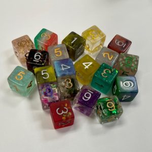 D6 random lot of 20 - DiceEmporium.com