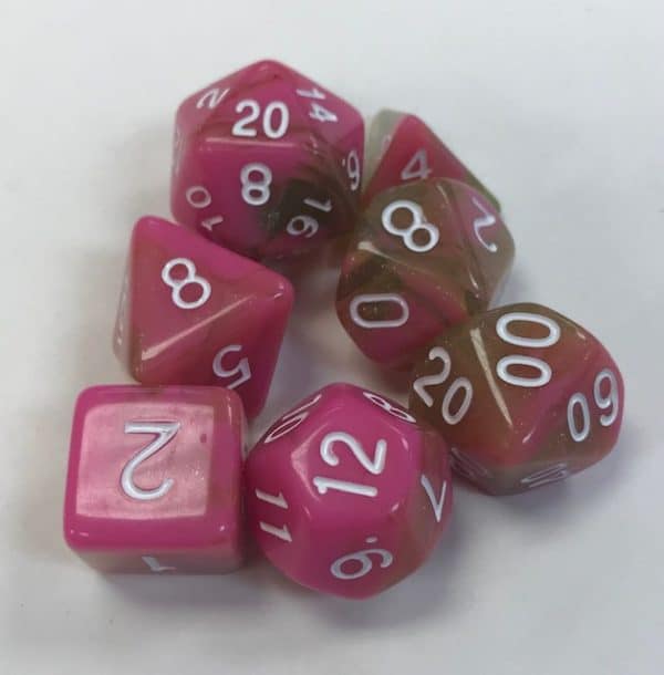 Apple Taffy Dice Set - DiceEmporium