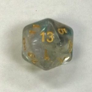 Luminous Shade 20 Sided Dice - DiceEmporium.com