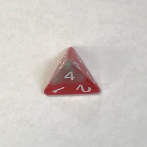 Strawberry Creme d4 - DiceEmporium.com