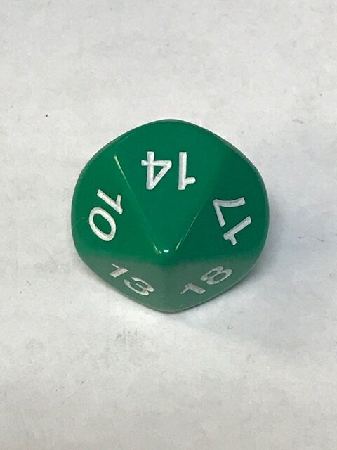 D10 Numbers 10-19